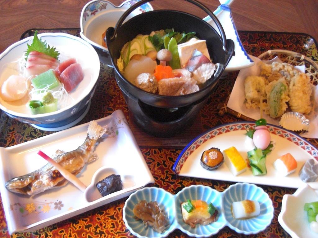 中之条 志摩温泉Ayameya旅馆酒店 外观 照片