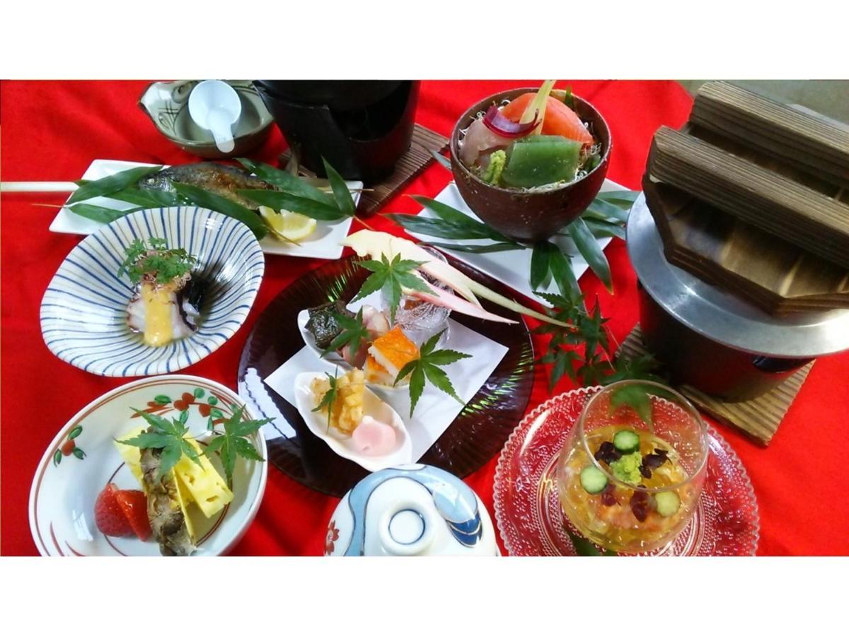中之条 志摩温泉Ayameya旅馆酒店 外观 照片